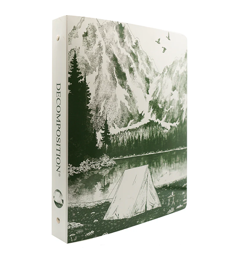 3-Ring Decomposition Binder | Mountain Lake